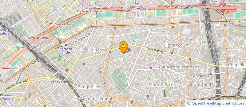 localisation de l'entreprise BERTHET-DOMOTIQUE à PARIS
