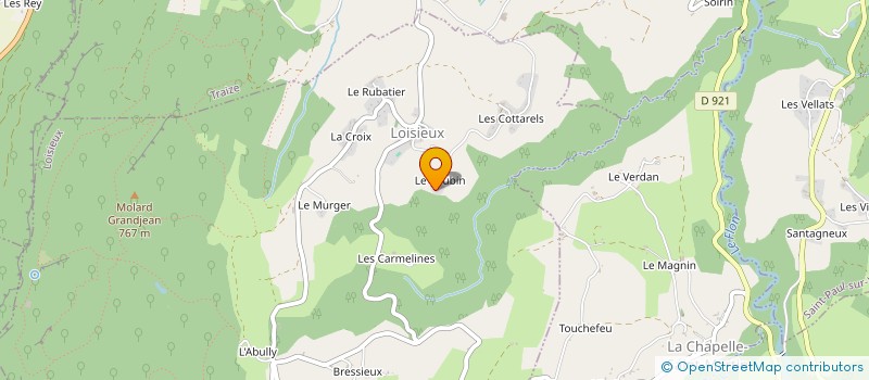 localisation de l'entreprise BERTHET-MOULIN CHARPENTE  TRAIZE