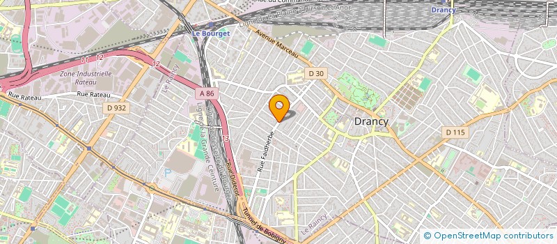 localisation de l'entreprise BERTHIER ASSISTANCE à DRANCY