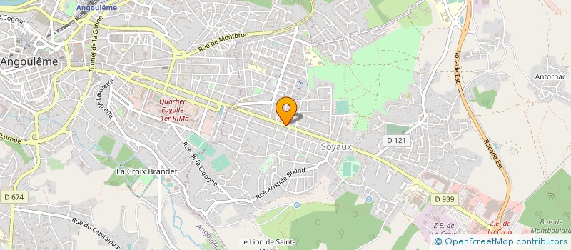 localisation de l'entreprise BERTHIER ET MERENNE à SOYAUX