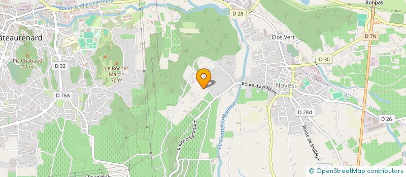 localisation de l'entreprise BERTHIER MARIOTTI  NOVES