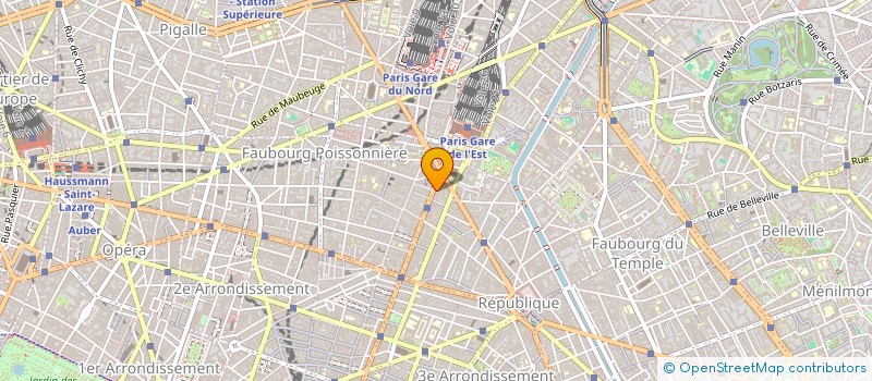 localisation de l'entreprise BERTHILIER ET TAVERDIN  PARIS