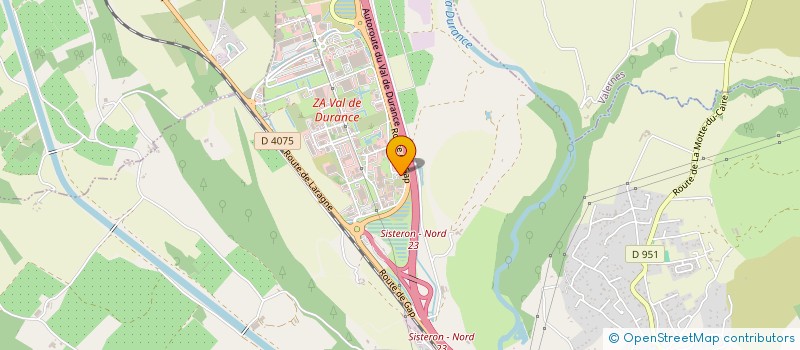 localisation de l'entreprise BERTHOD IMMOBILIER  SISTERON