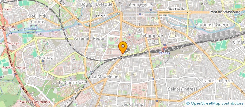 localisation de l'entreprise BERTHOLDING  RENNES