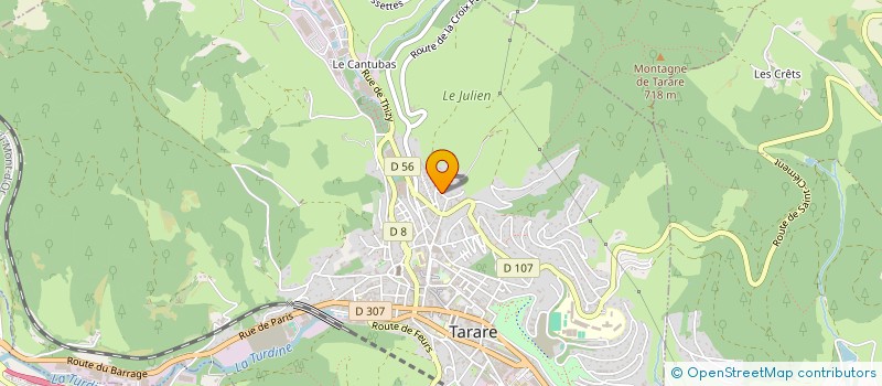 localisation de l'entreprise BERTHOLON FAMILY  AFFOUX