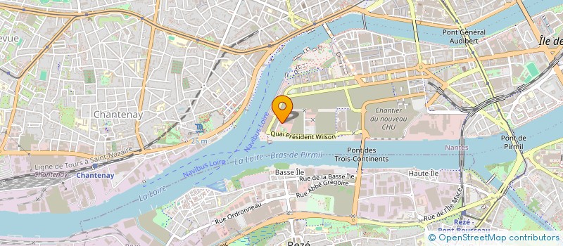 localisation de l'entreprise BERTHOMIEU BISSERY MINGUI à NANTES