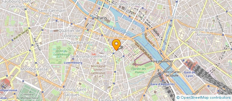 localisation de l'entreprise BERTHOU ET ASSOCIES à PARIS