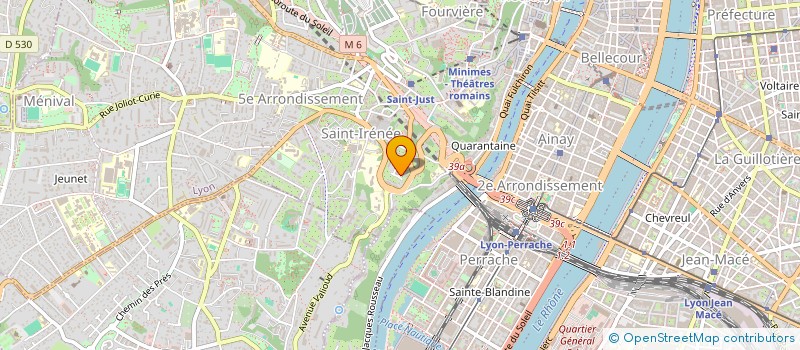 localisation de l'entreprise BERTHOZ SOCIETE  LYON