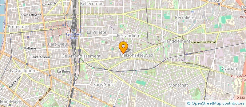 localisation de l'entreprise BERTI SDS  LYON