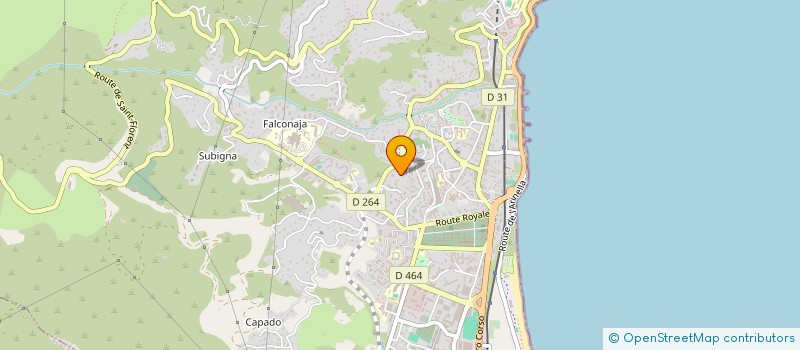 localisation de l'entreprise BERTI SILICANI ET FILS à BASTIA