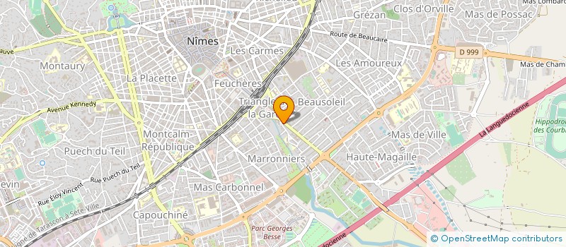 localisation de l'entreprise BERTI-SYGN  NIMES