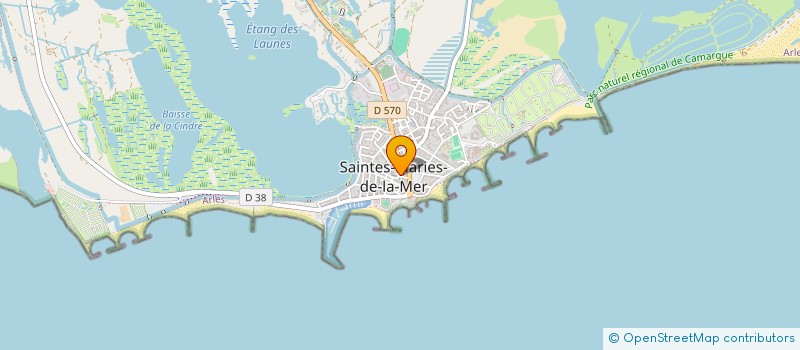 localisation de l'entreprise BERTILLE à SAINTES-MARIES-DE-LA-MER