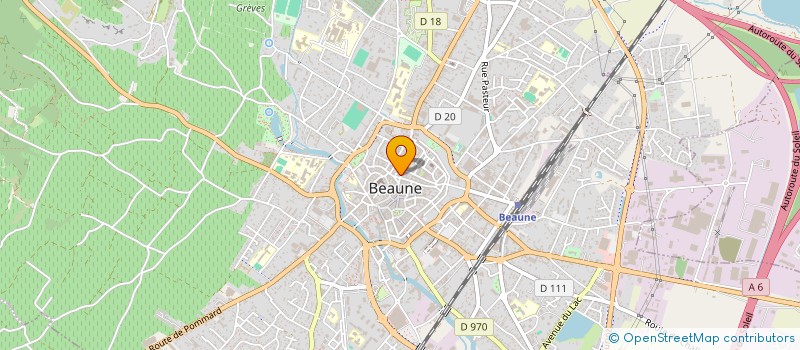 localisation de l'entreprise BERTILLE à BEAUNE