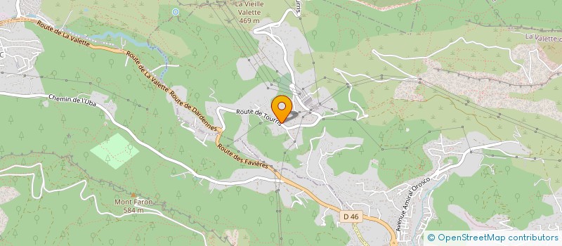 localisation de l'entreprise BERTILLE VERON DIFFUSION à LA VALETTE DU VAR