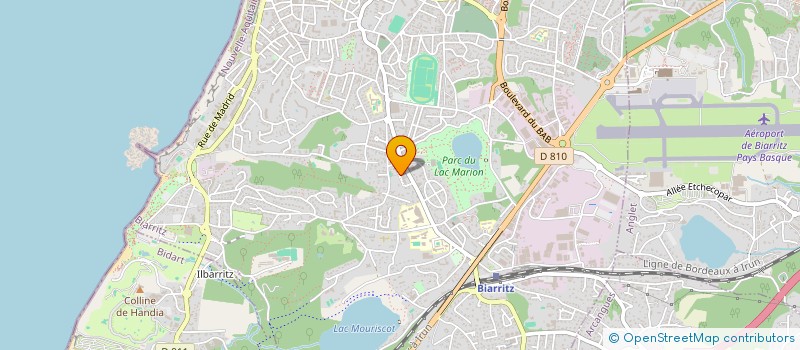 localisation de l'entreprise BERTIMMO à BIARRITZ