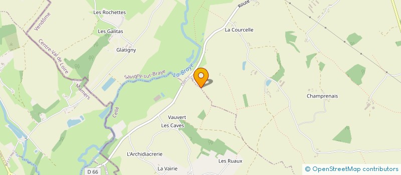 localisation de l'entreprise BERTIN  CELLE