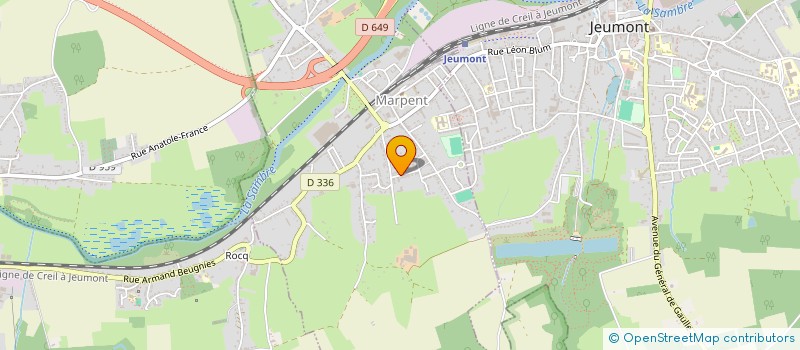 localisation de l'entreprise BERTIN-DROUARD  MARPENT