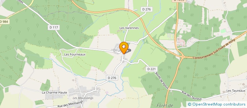 localisation de l'entreprise BERTIN GUYON BERTIN DENIS à BELLERIVE-SUR-ALLIER