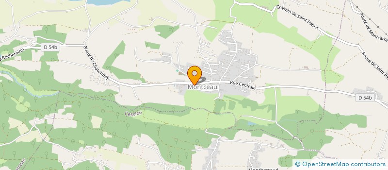 localisation de l'entreprise BERTIN MENUISERIE  LES AVENIERES VEYRINS-THUELLIN