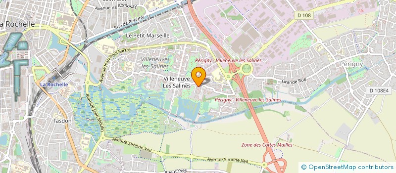 localisation de l'entreprise BERTIN MERE ET FILS  LA ROCHELLE