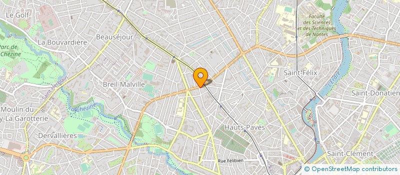 localisation de l'entreprise BERTIN OUEST à NANTES