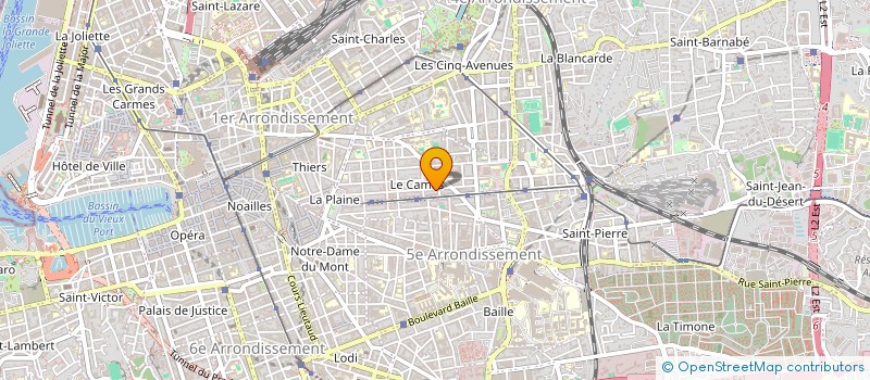 localisation de l'entreprise BERTIN146  MARSEILLE