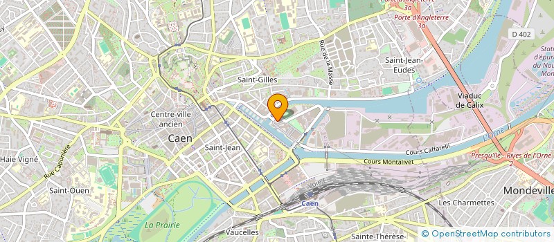 localisation de l'entreprise BERTINE à CAEN