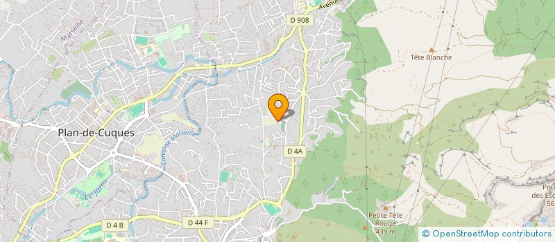 localisation de l'entreprise BERTIROUX  ALLAUCH