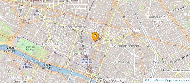 localisation de l'entreprise BERTLI à PARIS