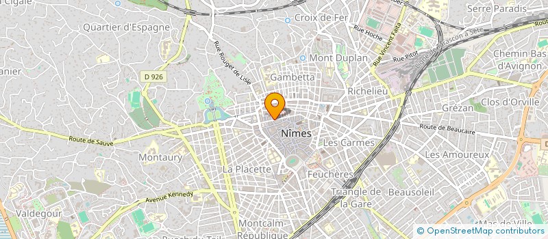 localisation de l'entreprise BERTNAL à NIMES
