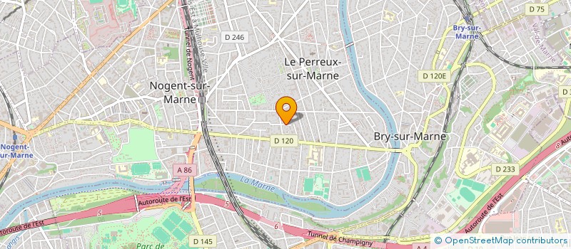 localisation de l'entreprise BERTO  LE PERREUX-SUR-MARNE