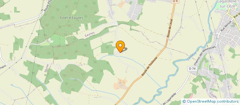 localisation de l'entreprise BERTOBAT  BEAUMONT-SUR-LEZE