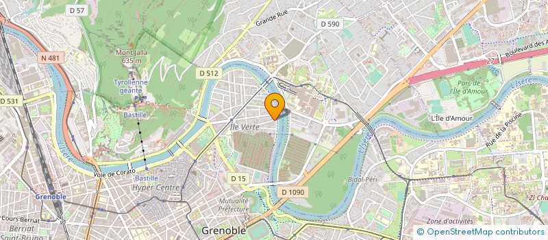 localisation de l'entreprise BERTOLINO PERE ET FILS à GRENOBLE
