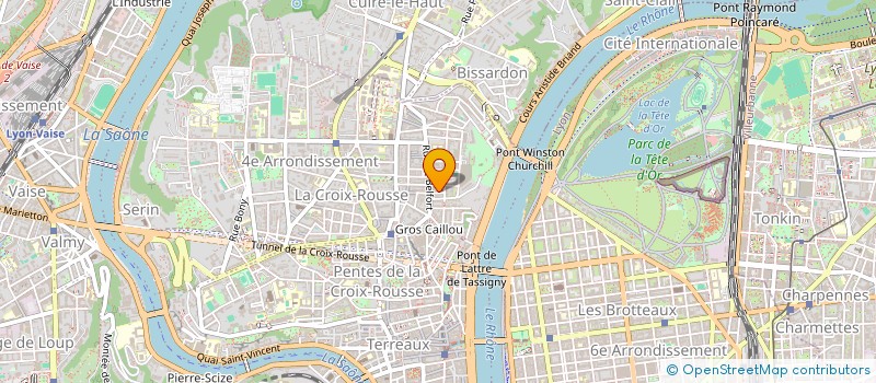 localisation de l'entreprise BERTOLL  LYON