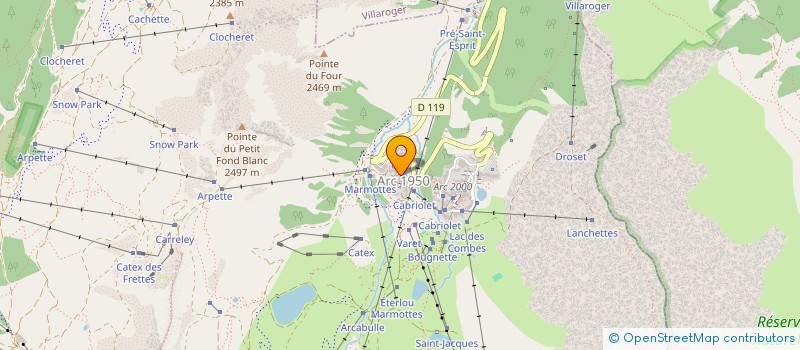 localisation de l'entreprise BERTOLUS  BOURG-SAINT-MAURICE