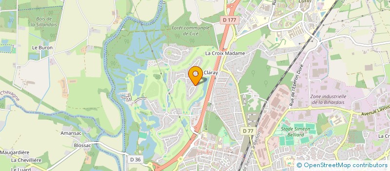 localisation de l'entreprise BERTON HOLDING  BRUZ