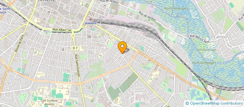 localisation de l'entreprise BERTON'S & CO  AMIENS