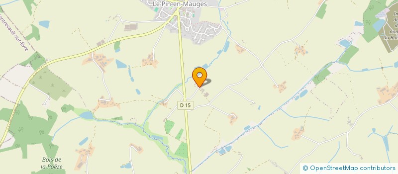 localisation de l'entreprise BERTONI  BEAUPREAU-EN-MAUGES