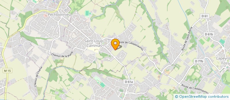 localisation de l'entreprise BERTORELLE INVEST  SAINT-LOUP-CAMMAS