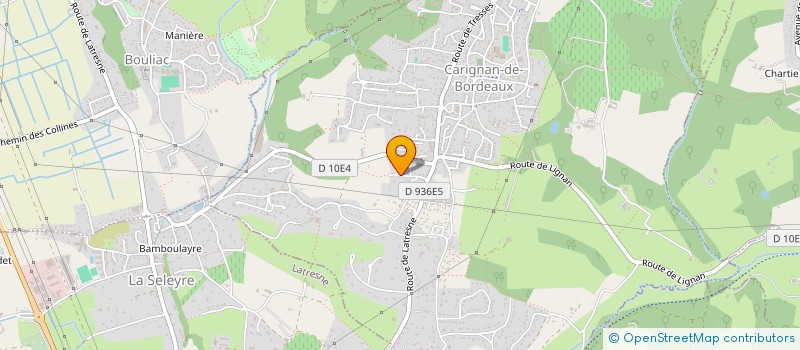 localisation de l'entreprise BERTRA FINANCE  CARIGNAN-DE-BORDEAUX