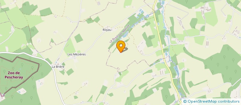 localisation de l'entreprise BERTRAND  TRESSON