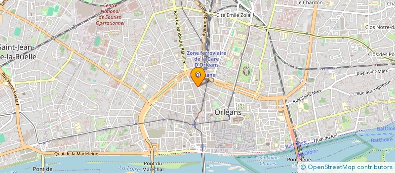 localisation de l'entreprise BERTRAND BASSEVILLE ET LAURENCE BESNARD-BASSEVILLE, NOTAIRES TITULAIRES D'UN OFFICE NOTARIAL à ORLEANS