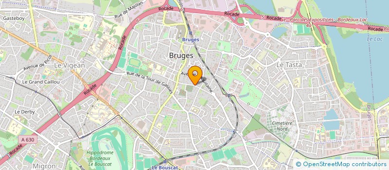 localisation de l'entreprise BERTRAND BATIMENT  BRUGES