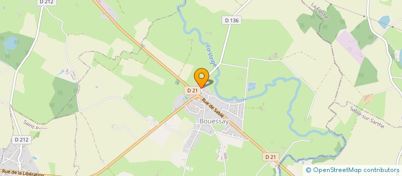 localisation de l'entreprise BERTRAND COLLET  SAINT-DENIS-D'ANJOU