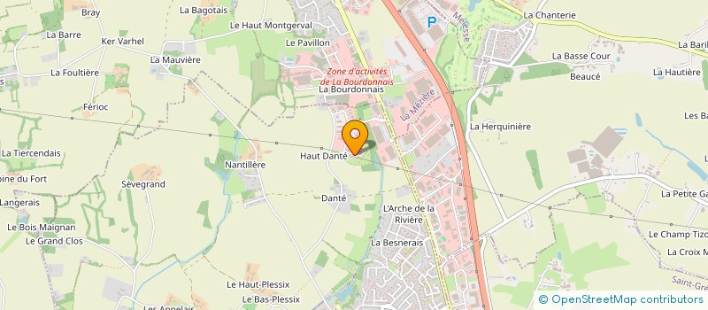 localisation de l'entreprise BERTRAND CONSTRUCTIONS  LA CHAPELLE-DES-FOUGERETZ