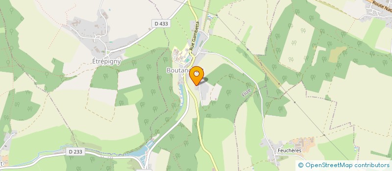 localisation de l'entreprise BERTRAND-DAPREMONT  FLIZE