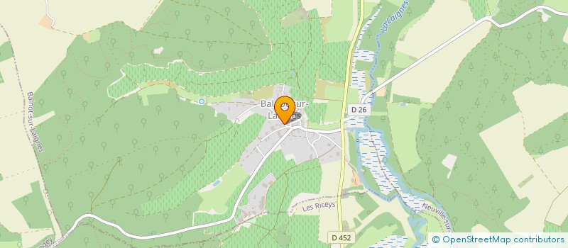 localisation de l'entreprise BERTRAND DI-FRUSCIA à BALNOT-SUR-LAIGNES