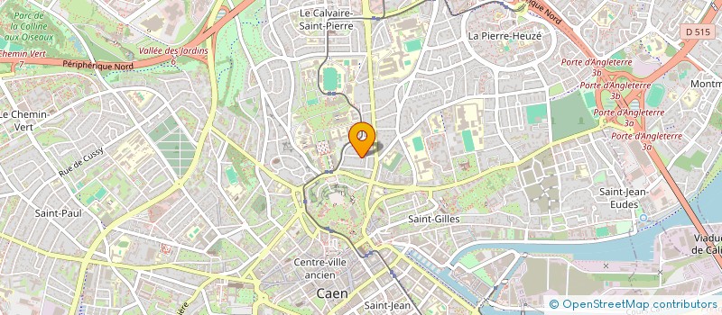 localisation de l'entreprise BERTRAND DORLEANS COMPANY LIMITED  CAEN