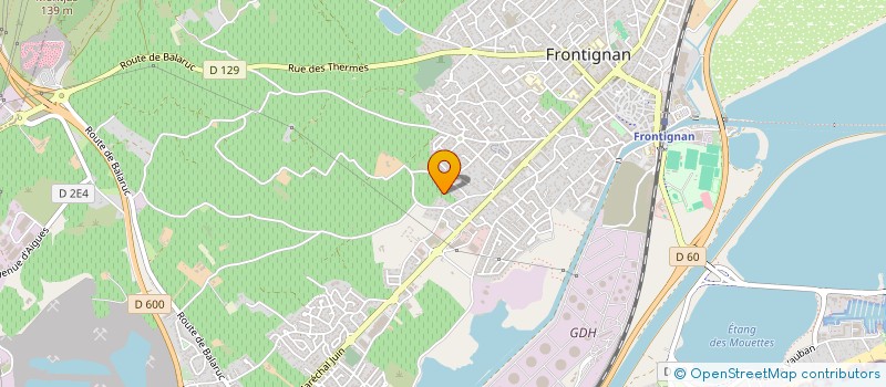 localisation de l'entreprise BERTRAND FLEURY  LOUPIAN