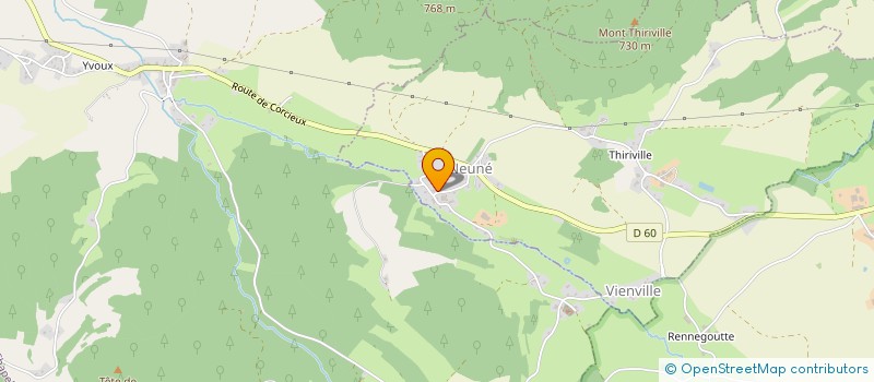 localisation de l'entreprise BERTRAND IMMO  VIENVILLE